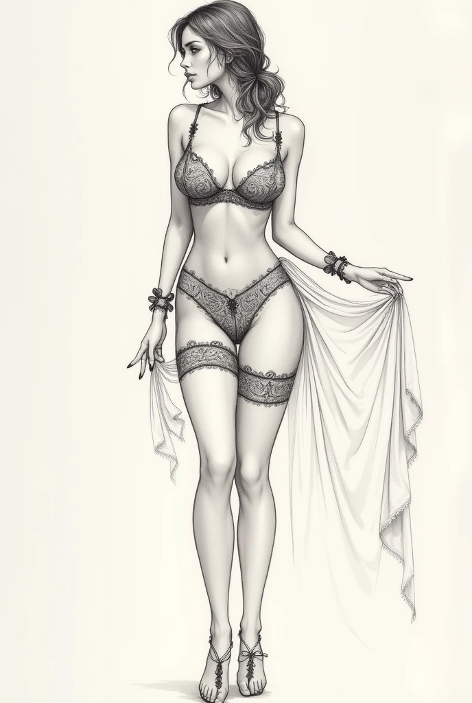 Big breasts exposed edge underwear panty beauty