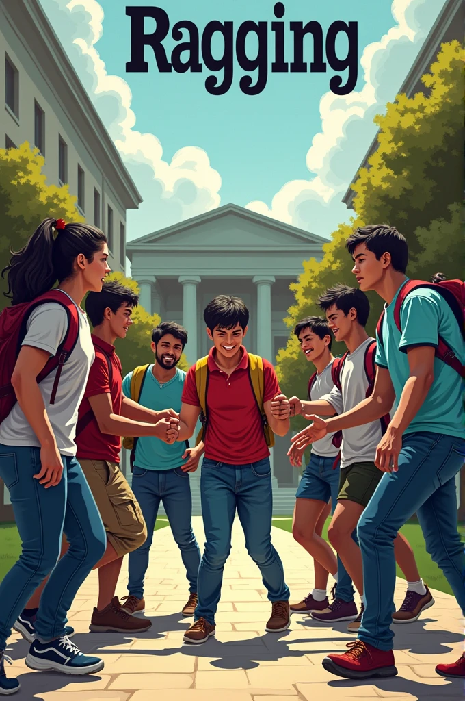 Anti Ragging poster