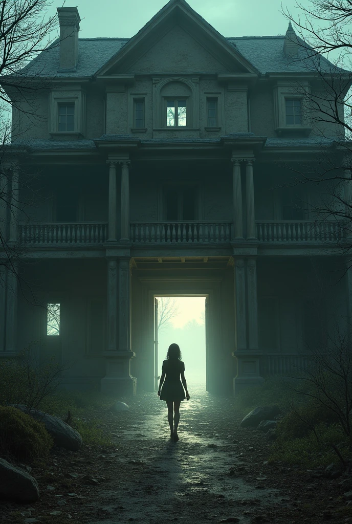 There was something about their dusty, forgotten rooms that drew her in. So when she heard about the abandoned mansion on the edge of town, she couldn’t resist sneaking in.