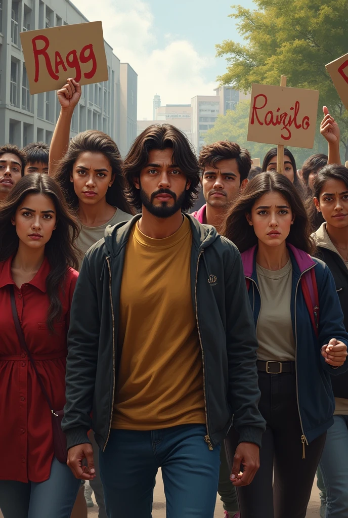 Spreading awareness against ragging with college students 