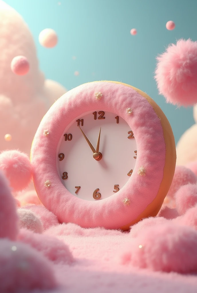 donut hint clock