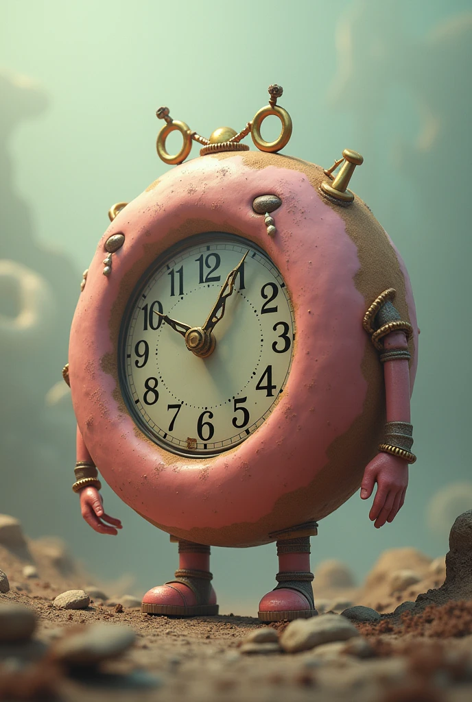 donut hint clock