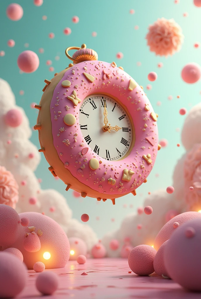 donut hint clock