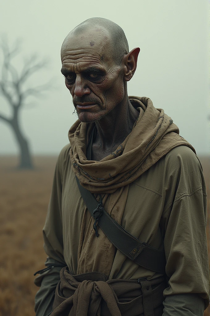 leper man