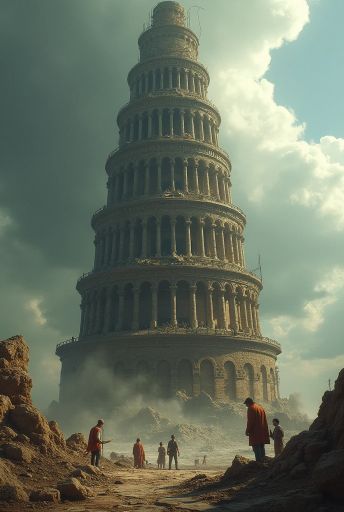 The Tower of Babel: Collapse and Construction in Balance