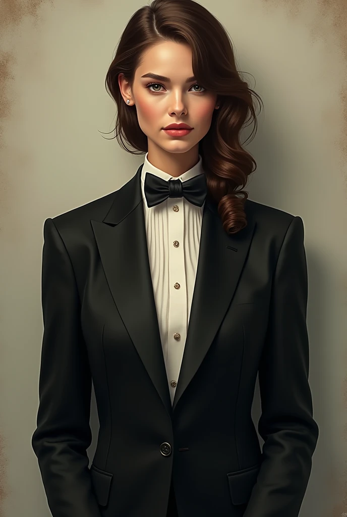 half body formal attire

