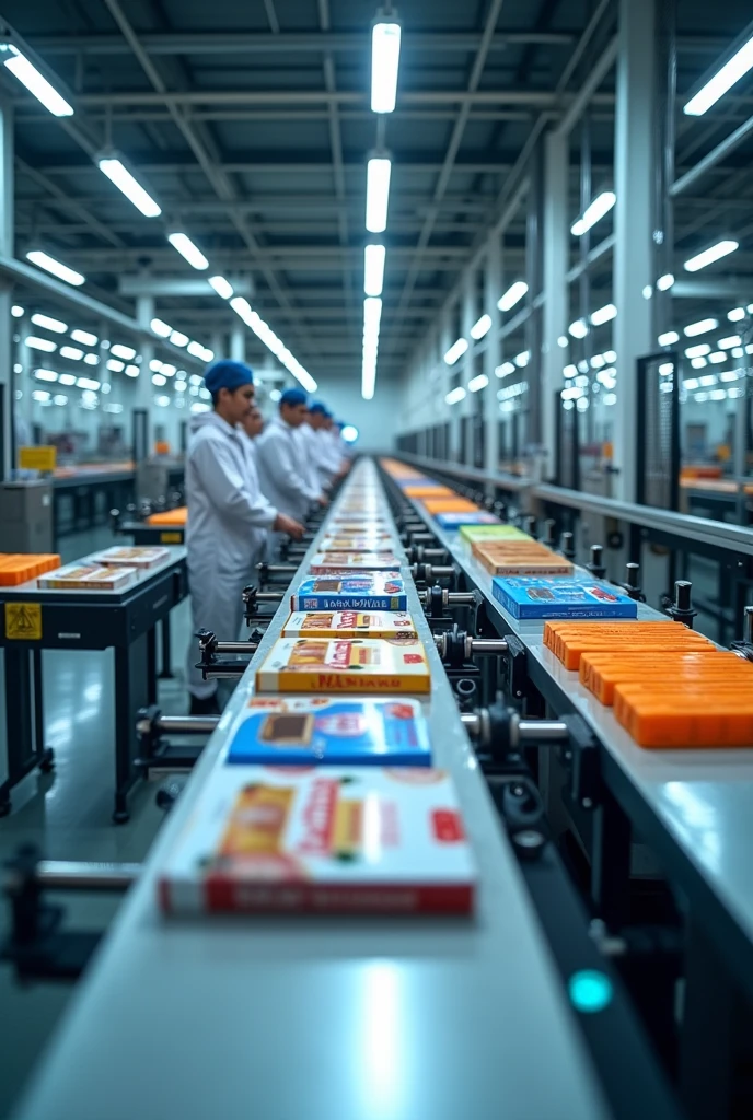Make something else how Fmcg production line photo
Show we are transforming from automotive components manufacturers to fmcg industry