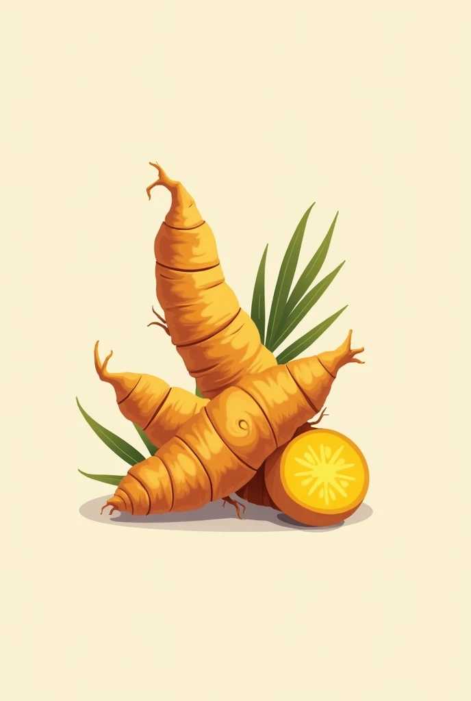 turmeric root logo