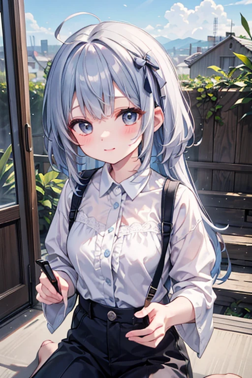 （Cute older sister:1.3）、(Very detailed)、Spring atmosphere、morning、Messy Hair、moisture、holiday