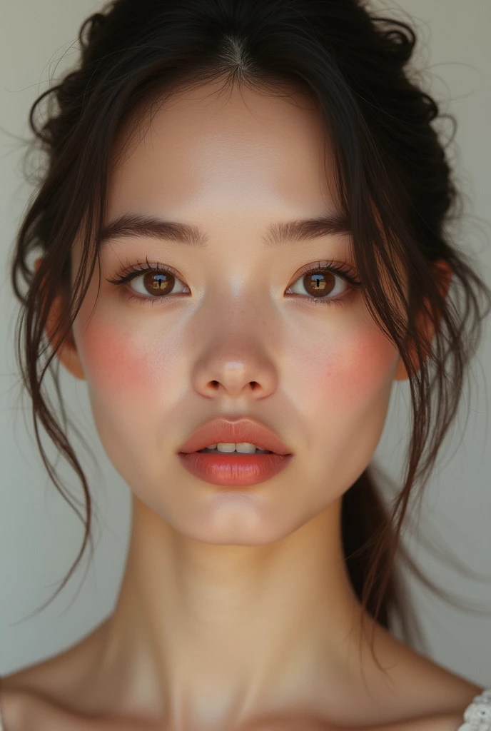 Reall face women 23 years old 