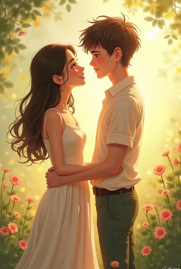 Girl and boy love story