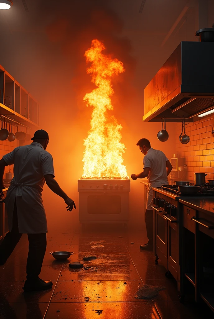 Kitchen fire