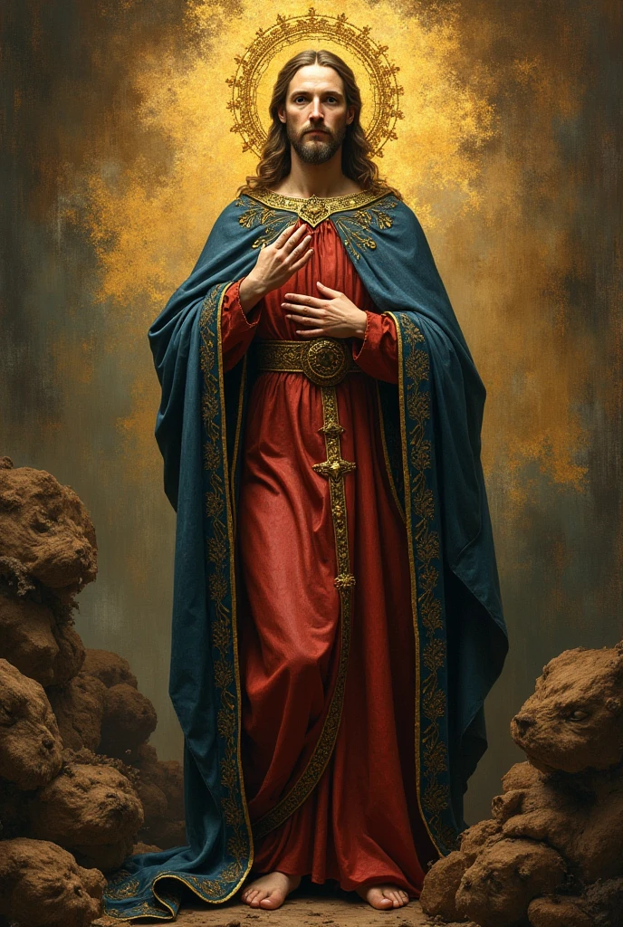 create me an art piece which may show blasphemy towards the catholics  