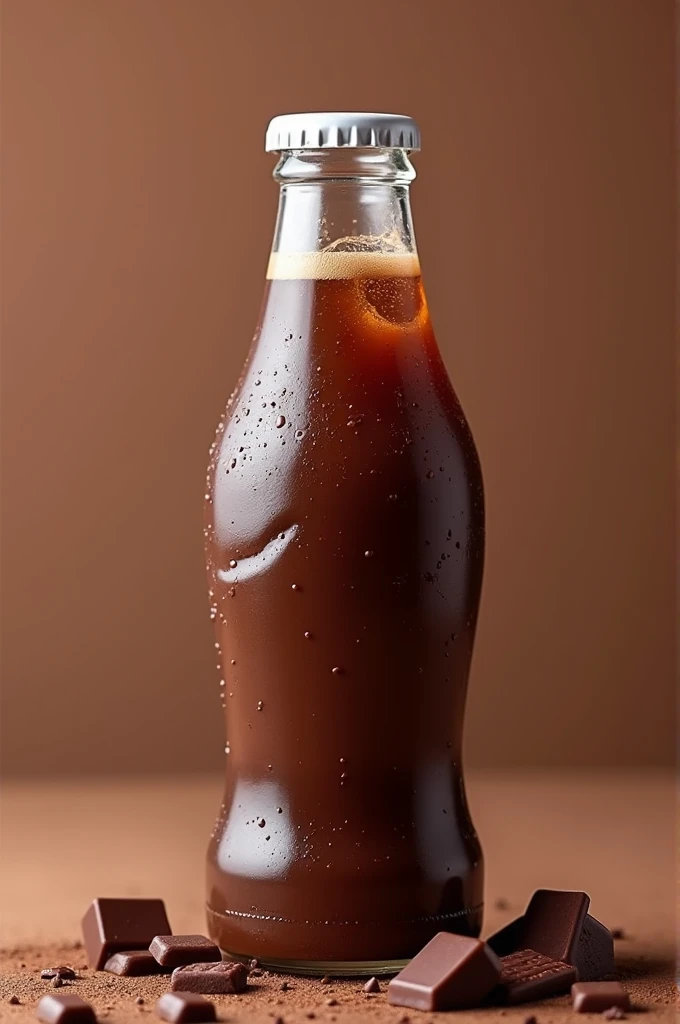 Chocolate flavored canned soda