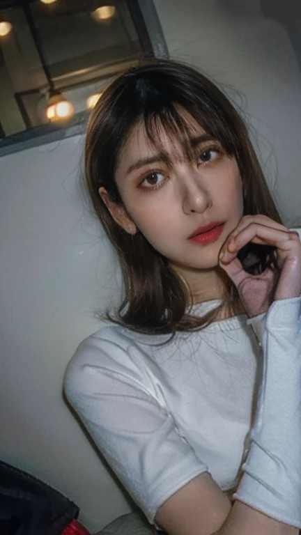 Browsing Caution,((Highest quality, 8k, Realistic, Sharp focus, High resolution, Portrait Photography, 35mm Film, RAW Photos, masterpiece:1.3)), One Girl, 完璧なペニスで犯されるyoung韓国人少女, (Full Body Shot), Browsing Caution, Slender body, (Small breasts:1.4), expensive, K-POPアイドル, (throw, look at me:1.3), bangs, Lying in bed, Missionary position vagina, Spread your legs, school uniform, young、Realistic joints、Realistic penis、Realistic、Angle from below、Angle looking up from below、Crotch zoom、Dimly lit basement、Remains、On the bed、Round 1、