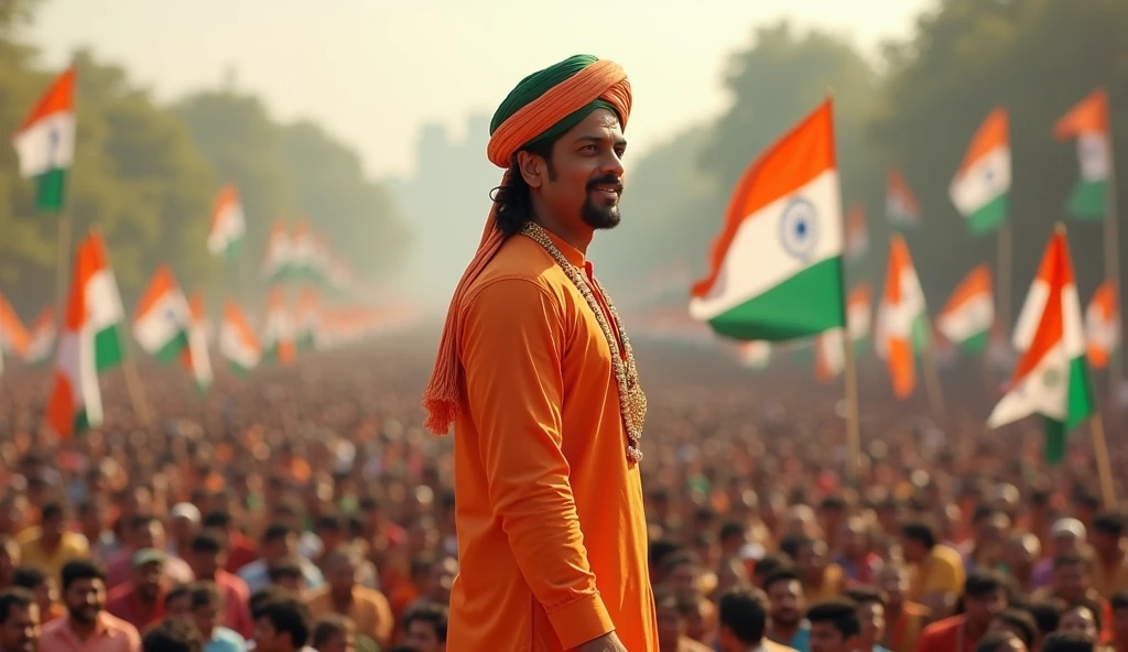 Shahrukh Khan celebrating 15 August independence day india