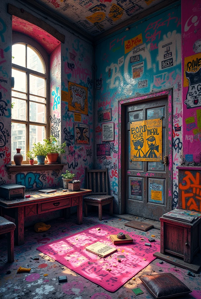 Graffiti room
