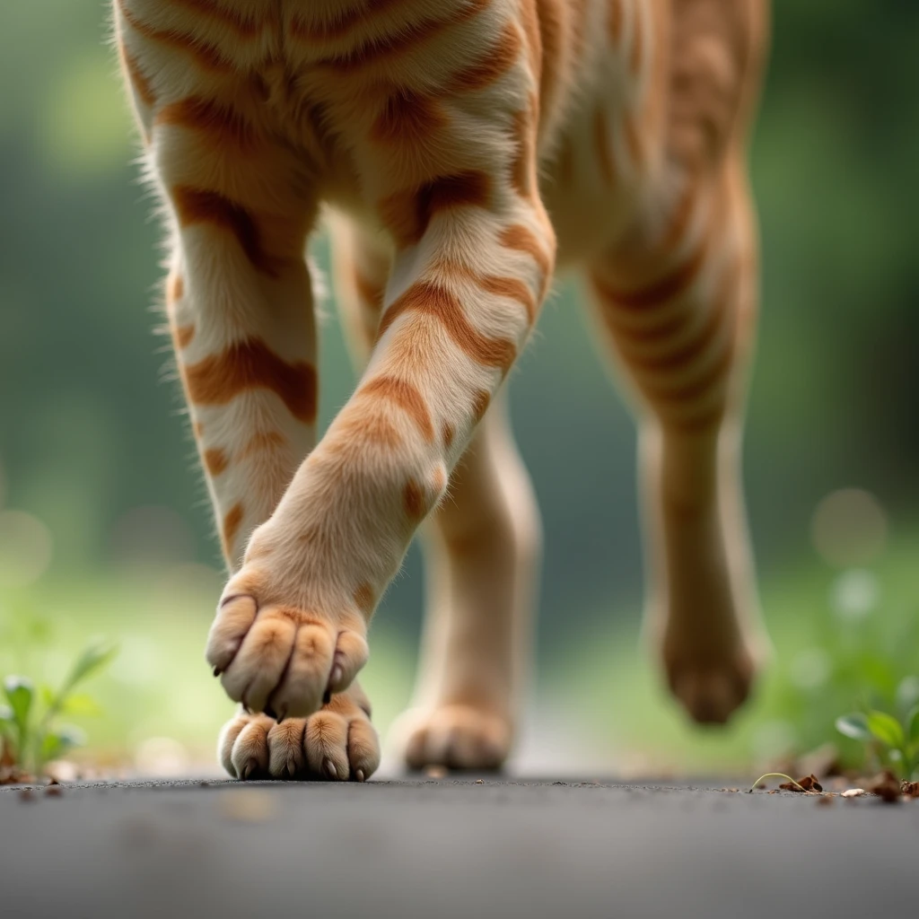 Cat legs