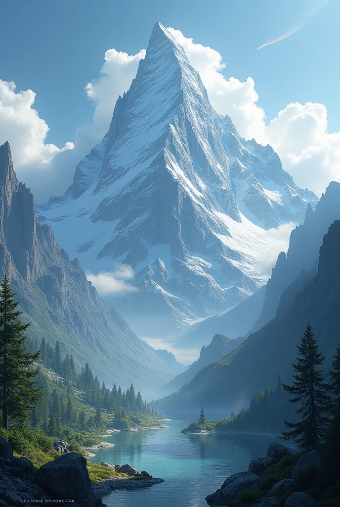 Never seen mountain 