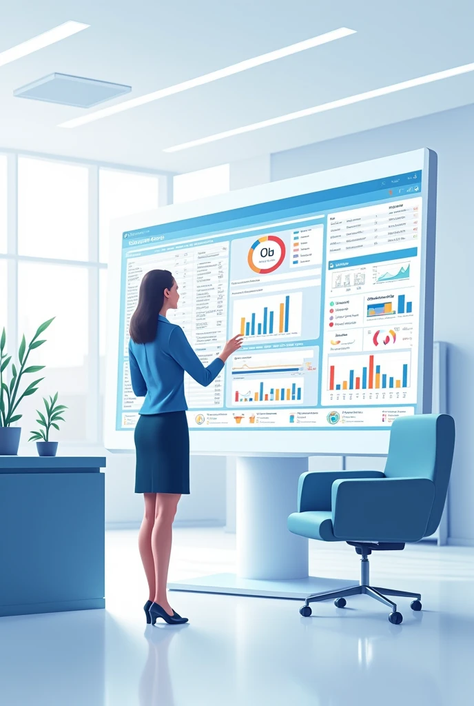 Create an image with the acronym UGS and the title Management and Systematization Unit, with emphasis on spreadsheets.