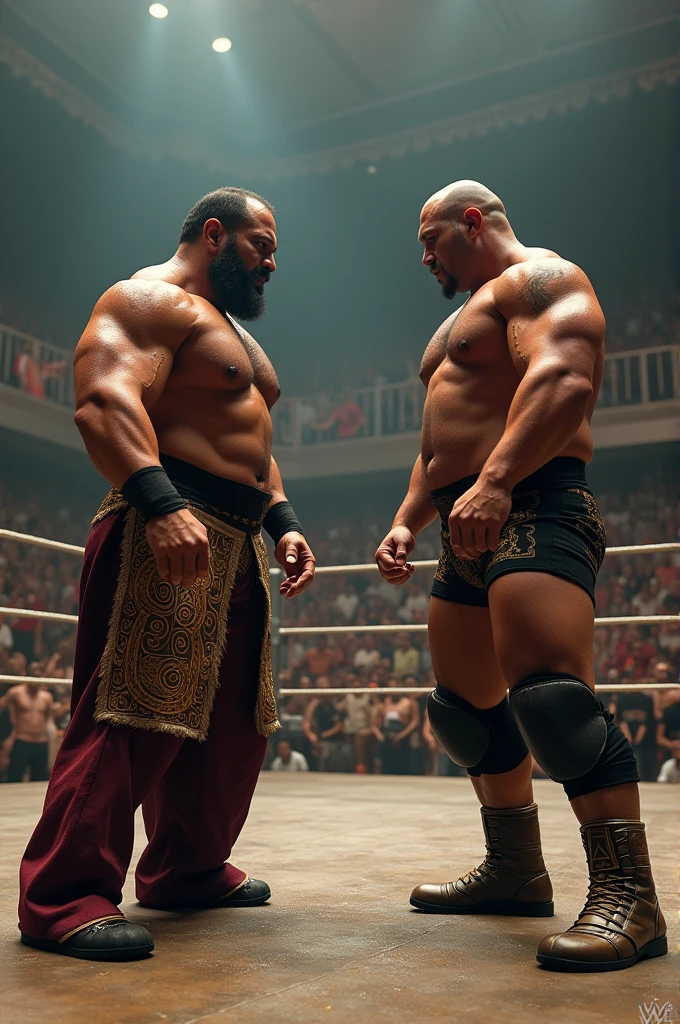Brock Lesnar vs Khan baba