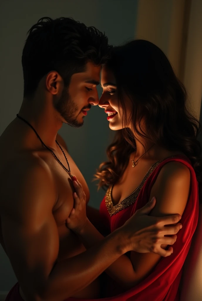 Indian couple licking pussy