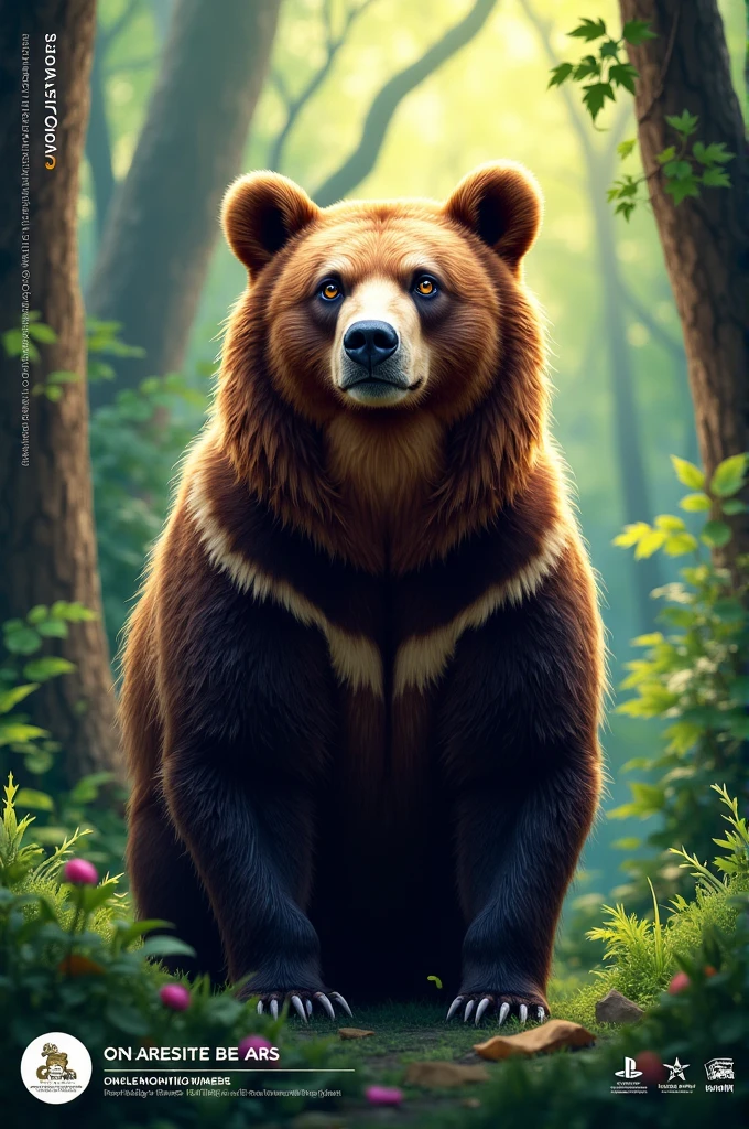 Advertisement for spectacled bear care