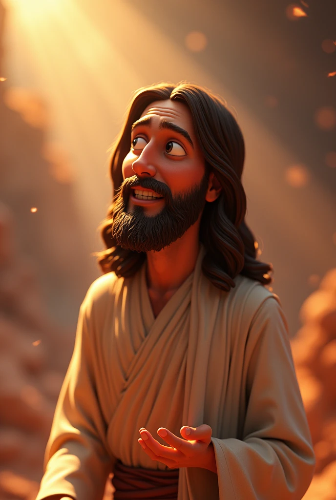 Jesus cristo Pixar 8k quality