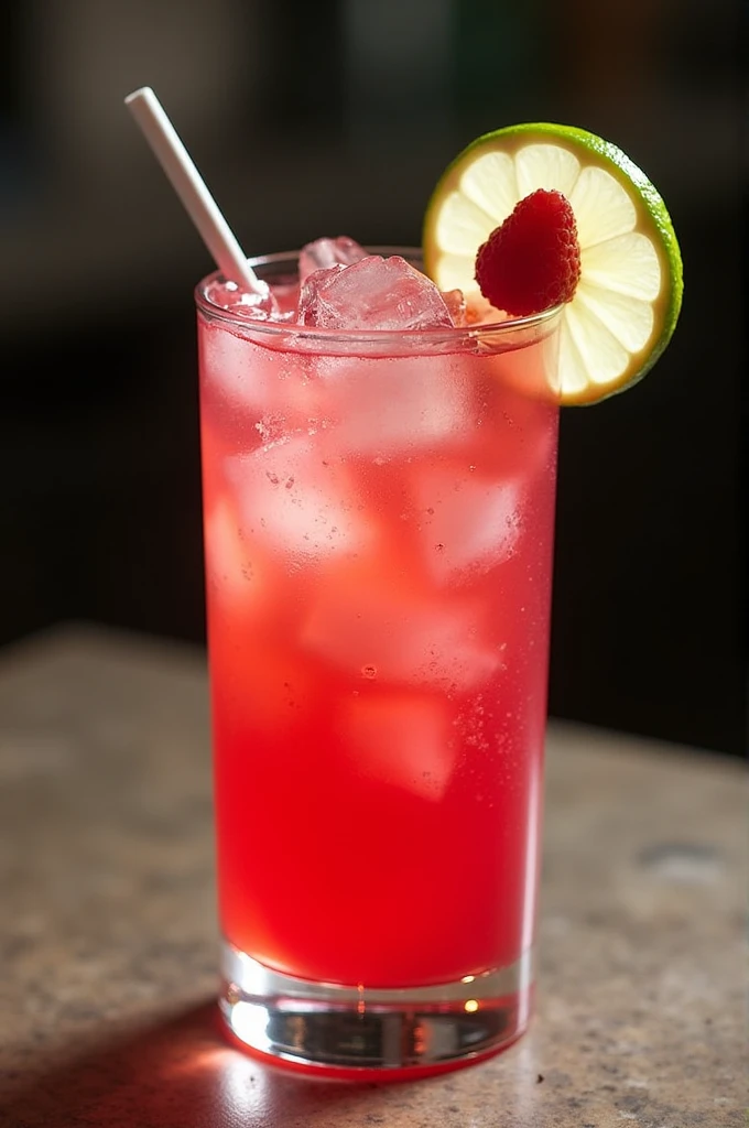Razzle Rickey Cocktail