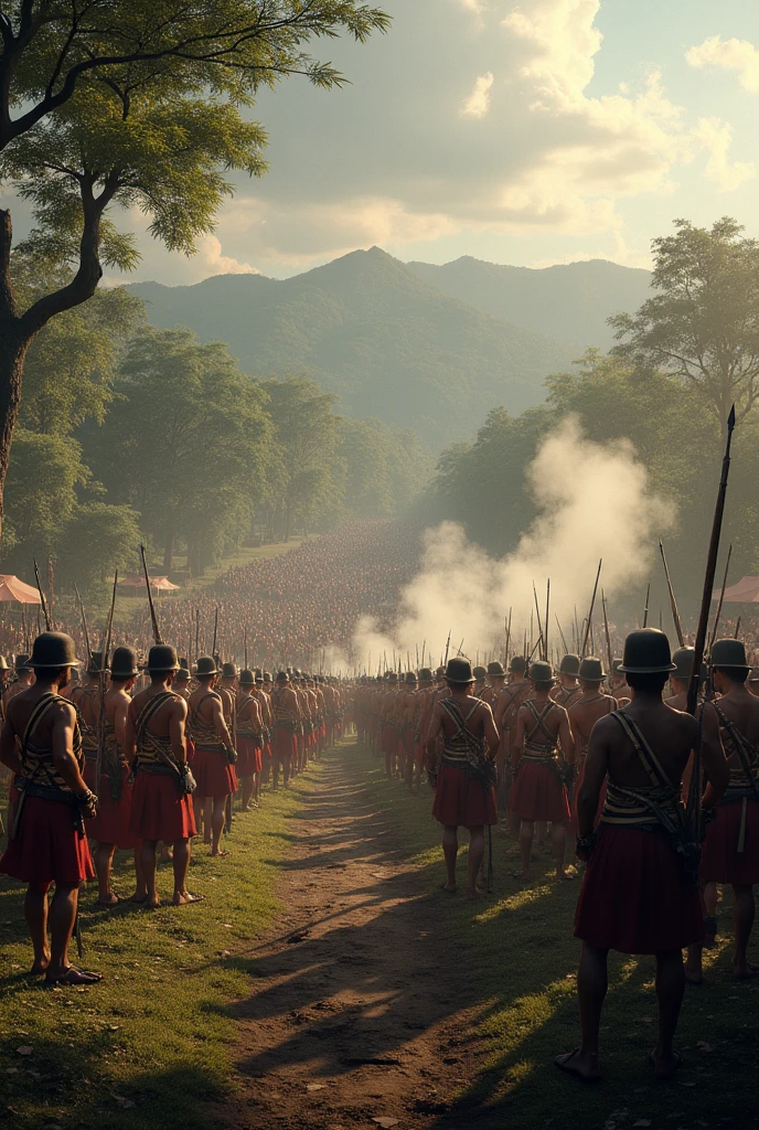 18th colonial war in ceylon  between natives and invaders
