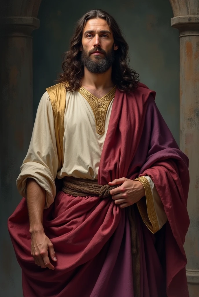 Jesus well dressed
