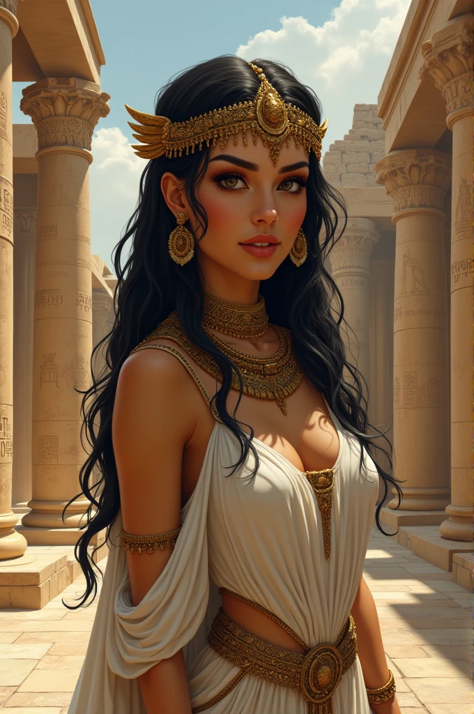 Cleopatra、beautiful、Gorgeous、ancient ruins、Beauty