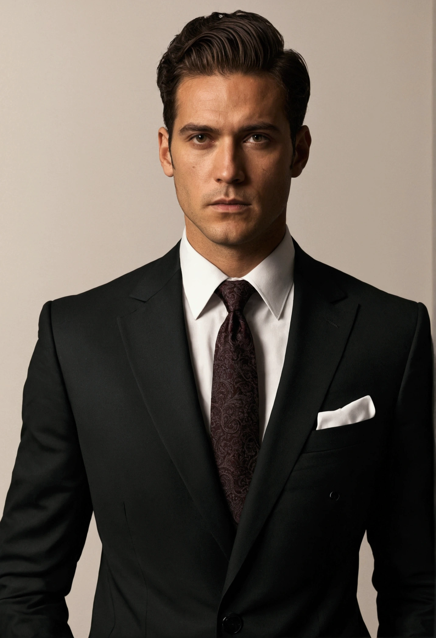 Man in suit and tie