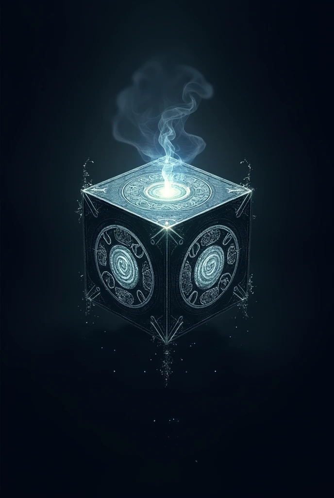 A club logo about magic cubes