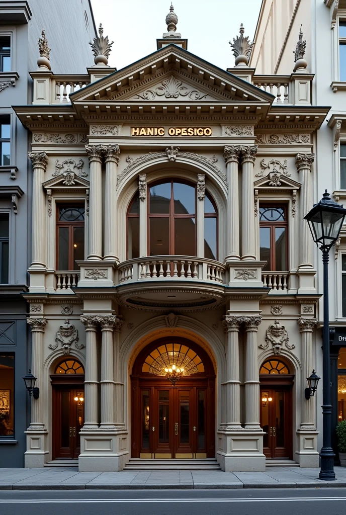 Facade of photography studio