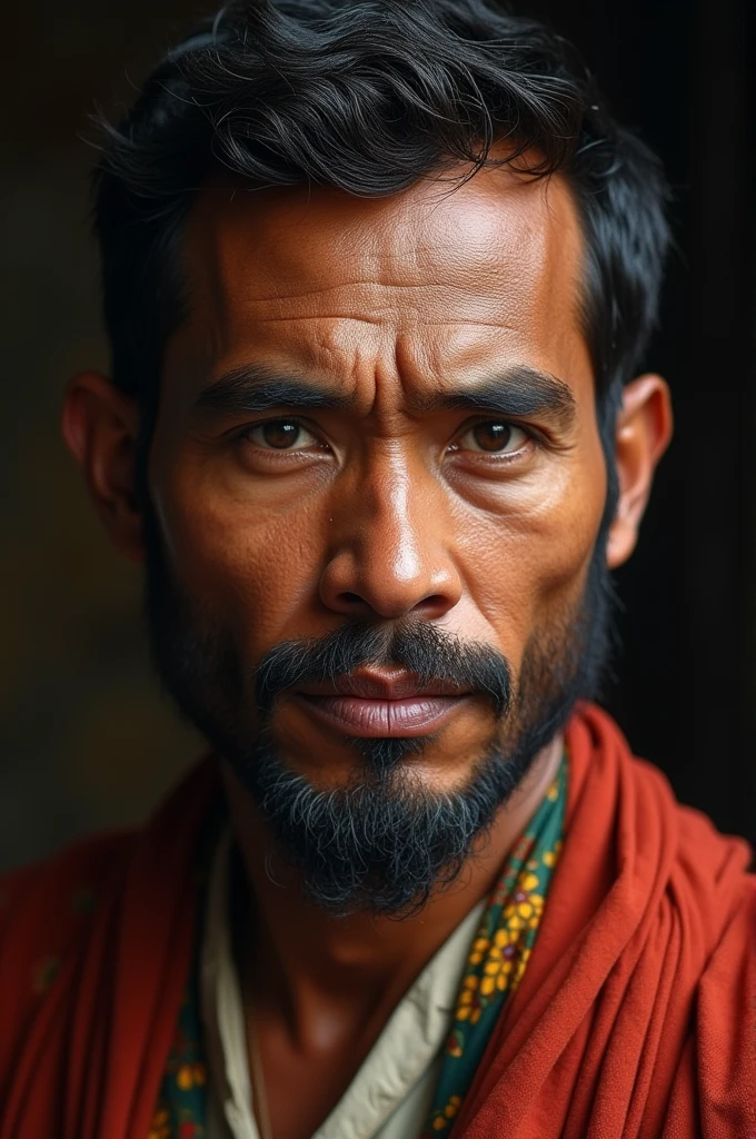 ((best quality)), ((masterpiece)), (detailed), perfect face Philippines pre colonial ere man
