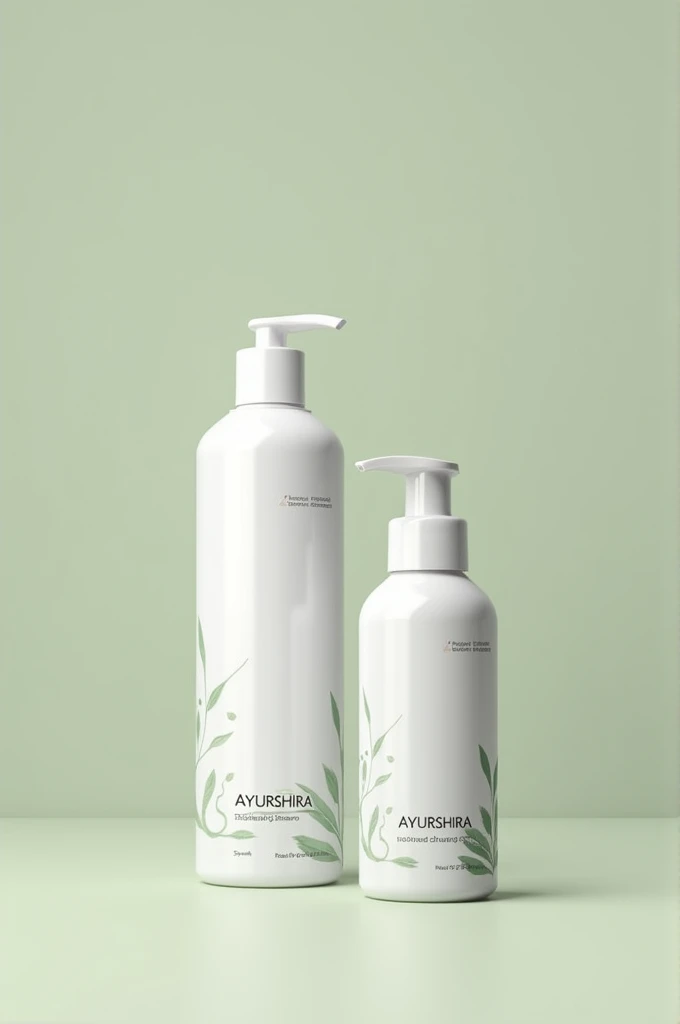 Small tube,cap bottle  and pump bottle for Ayurvedic shampoo for hairfall " Ayurshira"