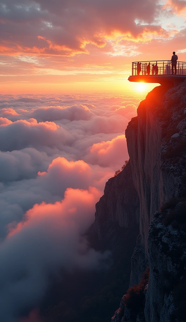 (highest quallity),(work of art:1.2),(very detailled:1.2),ultra-high resolution,RAW color photography,8k,vast landscape photography,Realistic Photos,Elaborated photos,Skydiving Observation Deck,Written limit depth,sharp focus,In the clouds, Heidelberg,sunset,colors beautiful,Written limit depth,broad light,low-contrast,contra-luz,sharp focus,vibrant hdr colors.