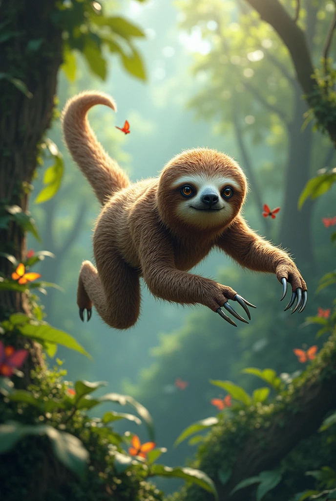 A super fast sloth