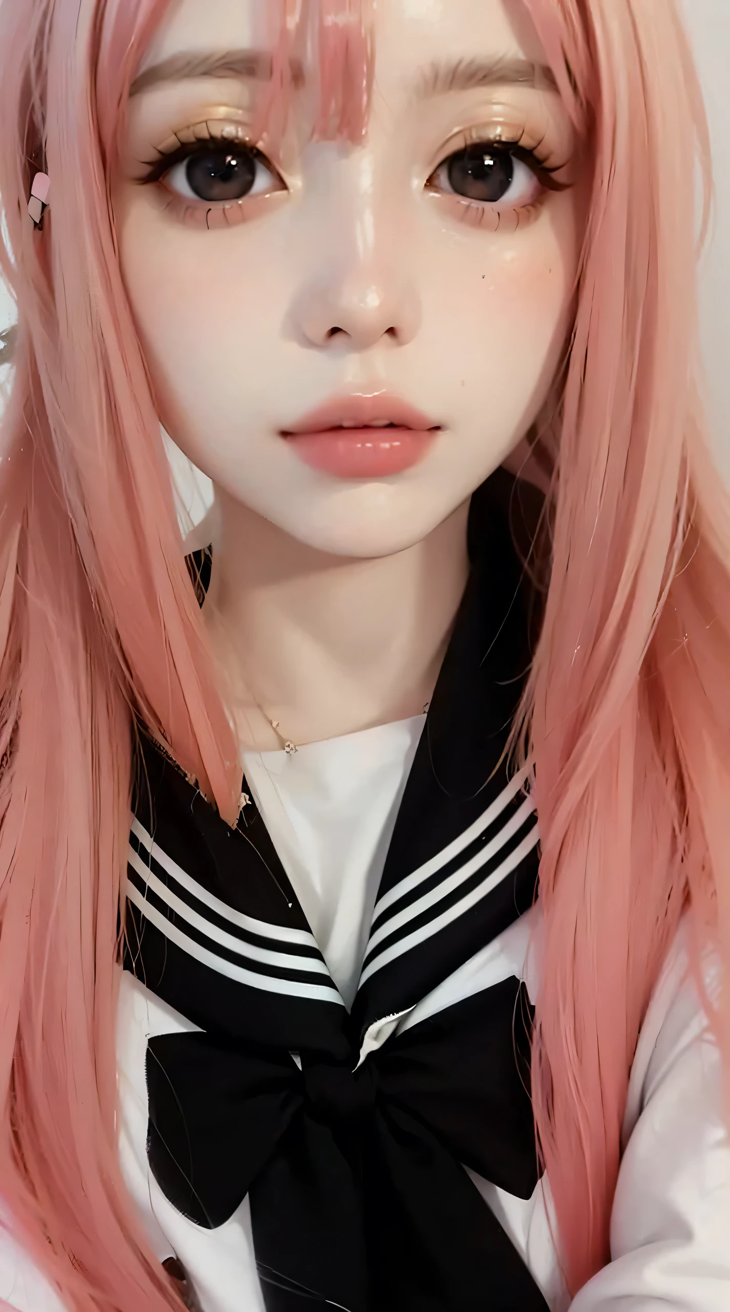 large cilia (work of art, Maximum quality, best qualityer, offcial art, beautiful and aesthetic:1.2), (1 girl), extremely detailed eyes, (Fractal Art:1.3), colorfully, More Detailed, (face perfect), shining skin, HDR, (white cloak golden lines:1.2), Galaxy, (light stripes), stunning visuals, (dynamic stripes, luminous trails:1.2), swirly vibrant colors, (Phoenix), (Dragon) beautiful girl with pink hair and beautiful eyes with big eyelashes