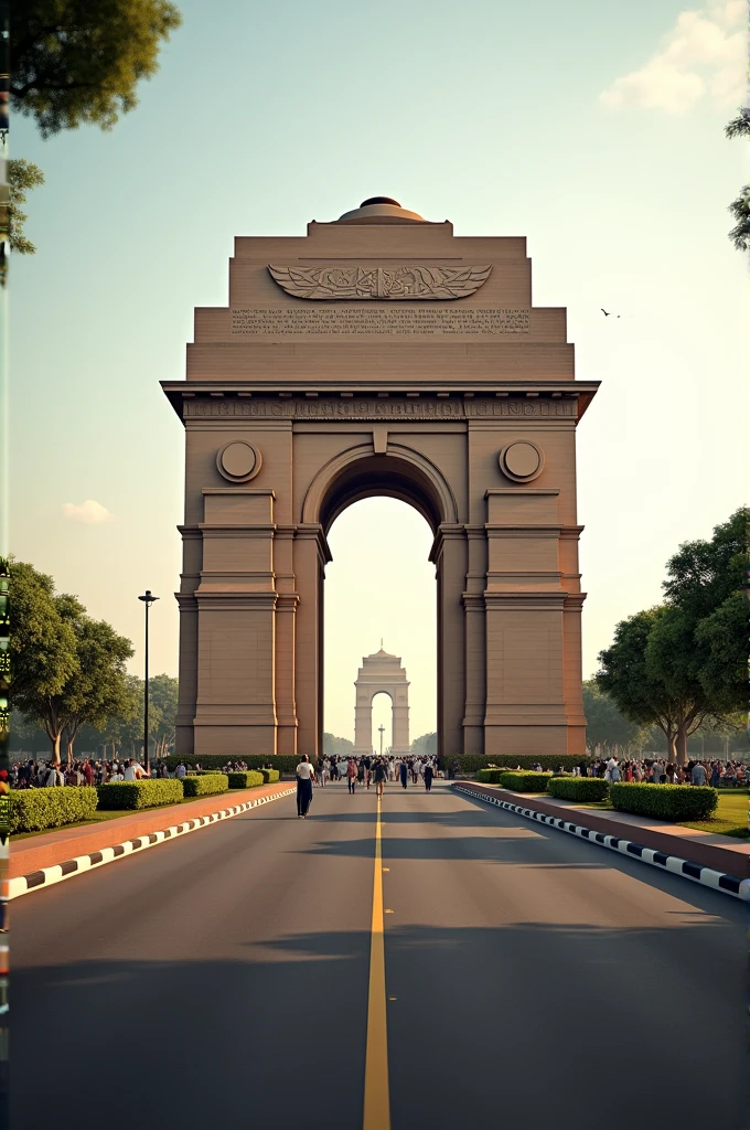 India gate ai image