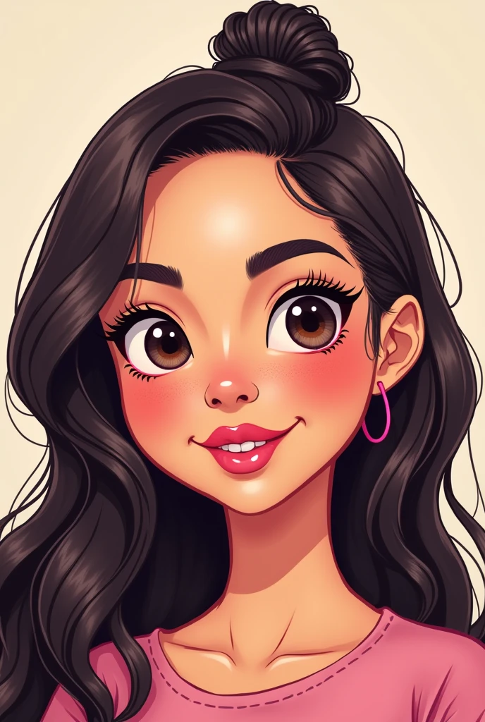 Olivia Rodrigo in cartoon only the face