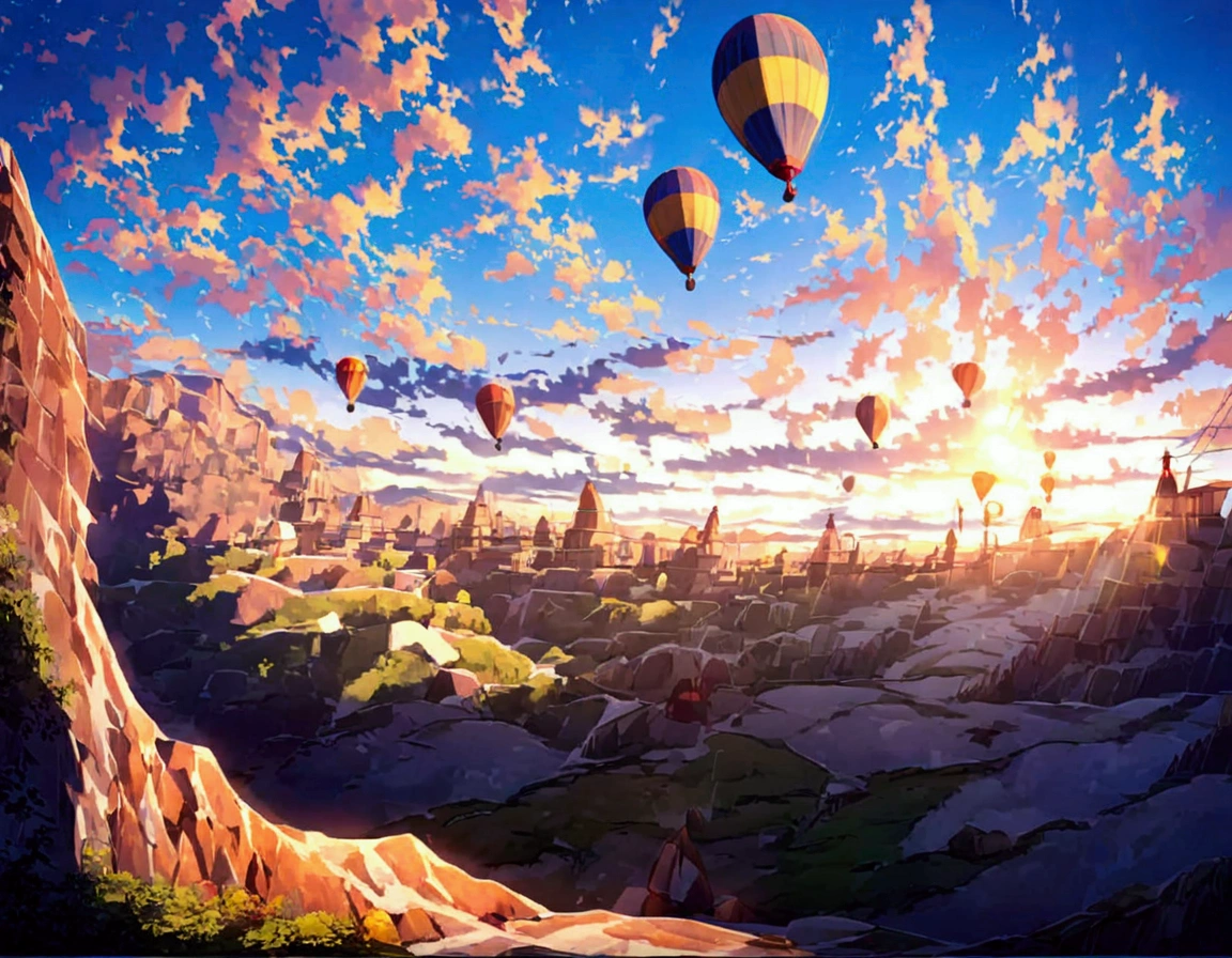 I need a landscape anime.