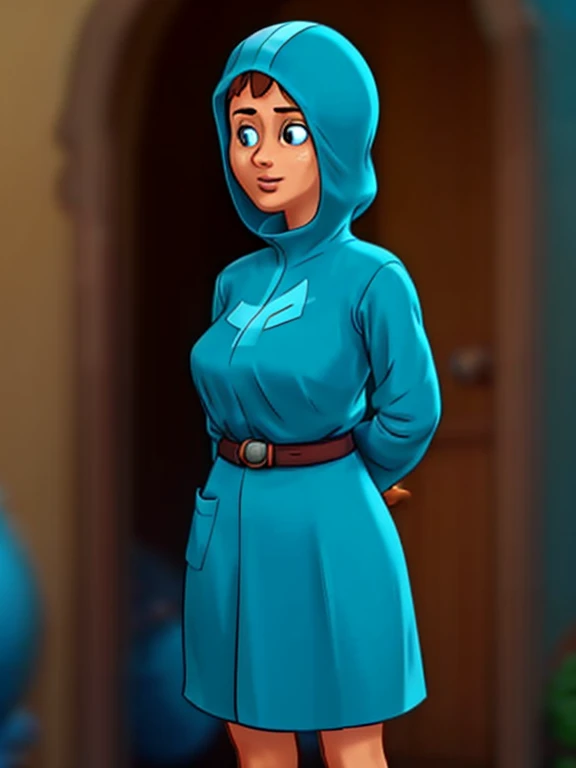 In the style of Nausicaä of the Valley of the Wind