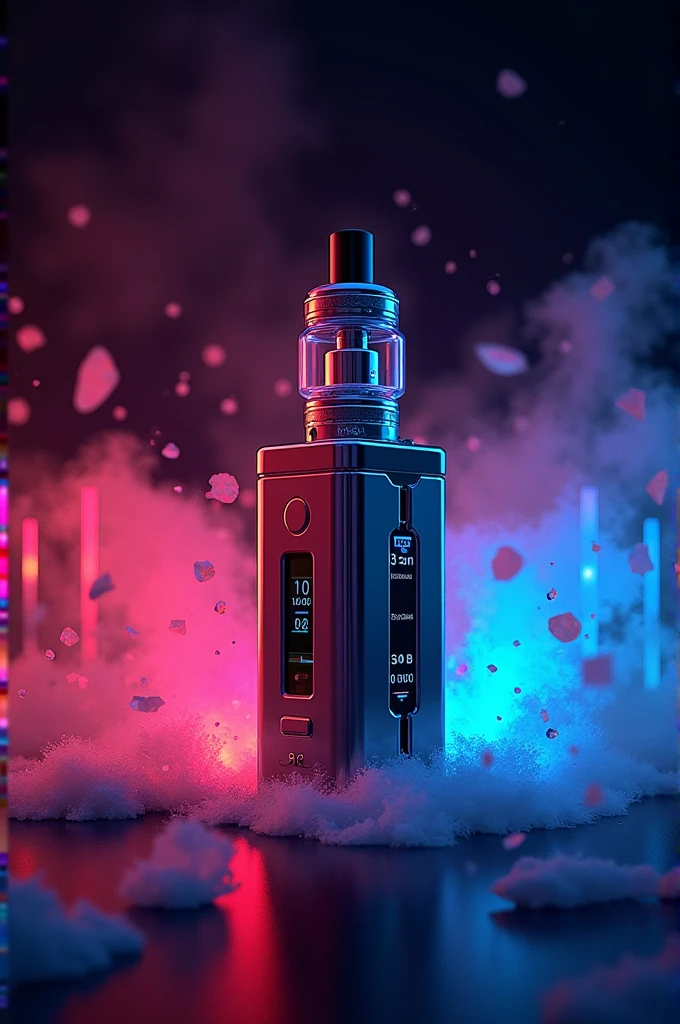vape with rgb background
