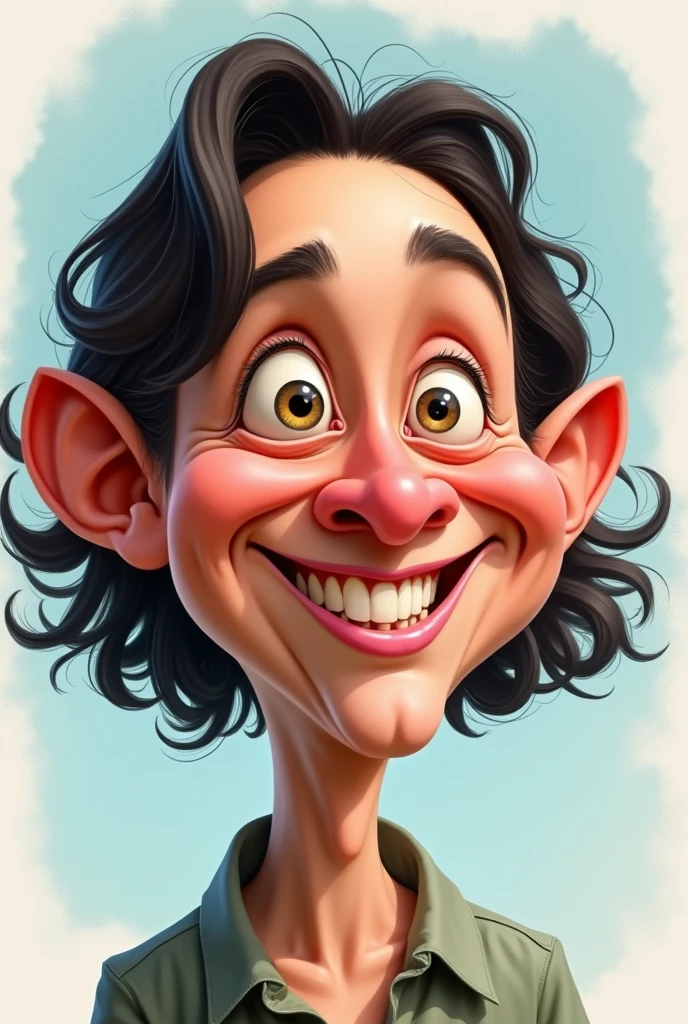 Caricature by Jamie Garzon
