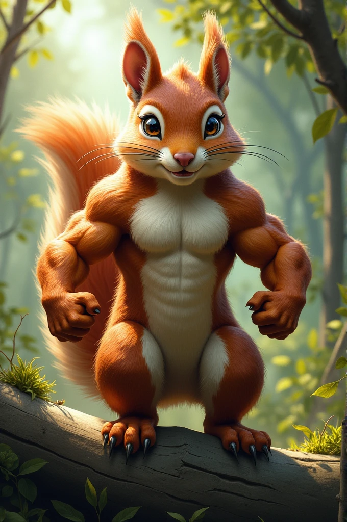muscular squirrel
