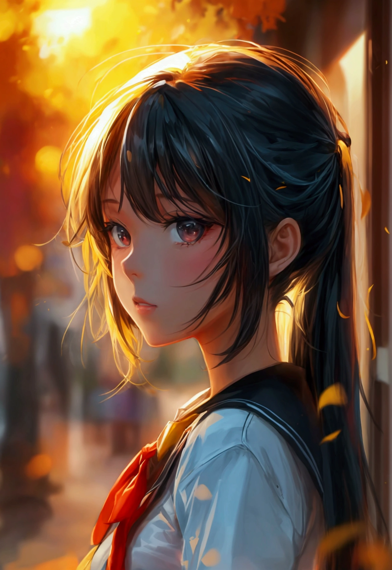 As a miniskirt high school girl