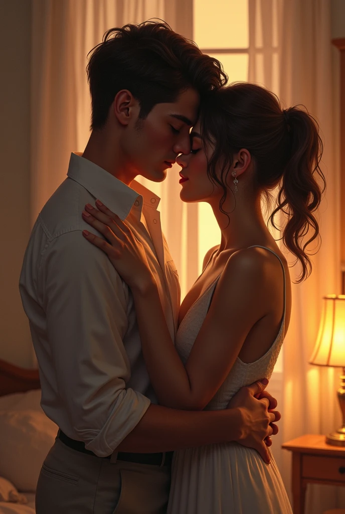 couple hugging