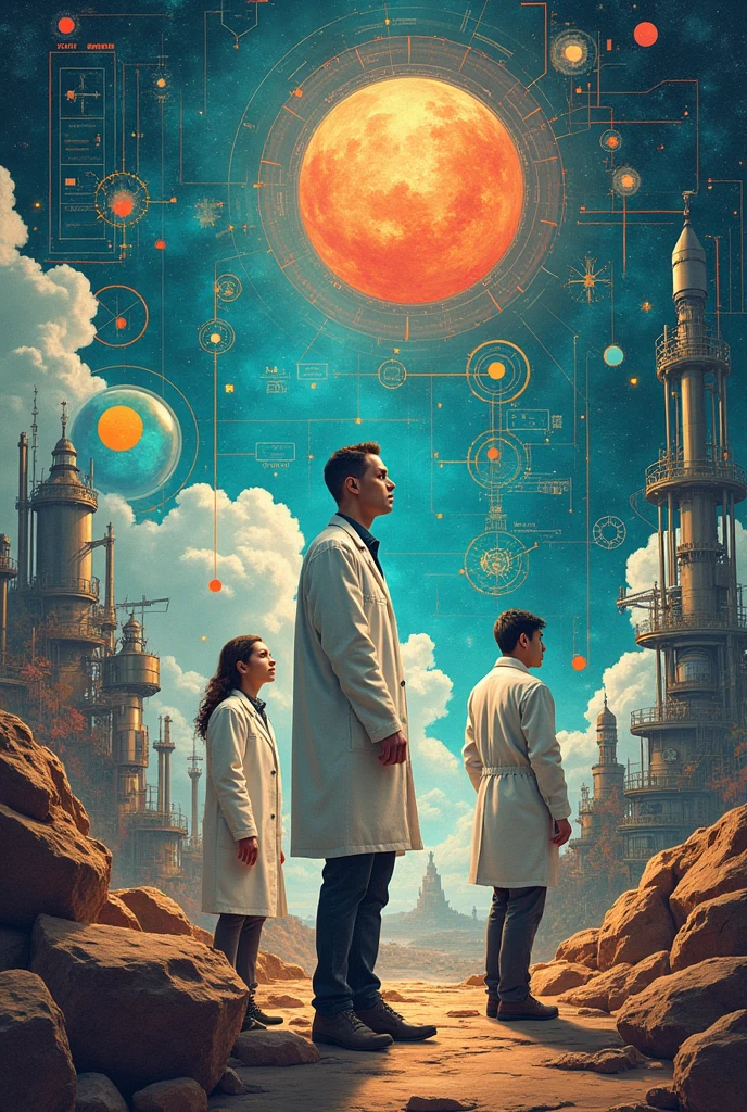 I need ideas for science day art